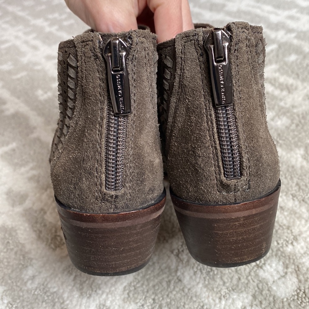 •Vince Camuto• Prasata Suede Ankle Boots - Picture 11 of 14